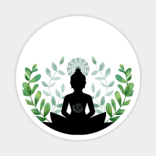 Zen Buddha Meditation Magnet